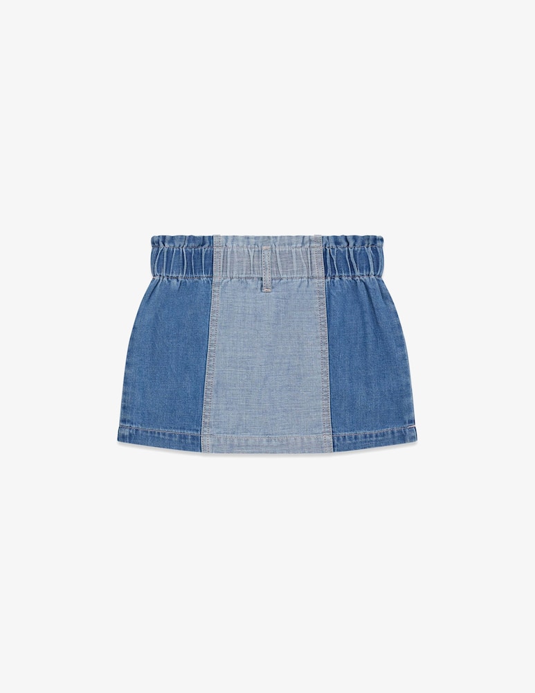 rinascente Guess Patch pocket denim skirt