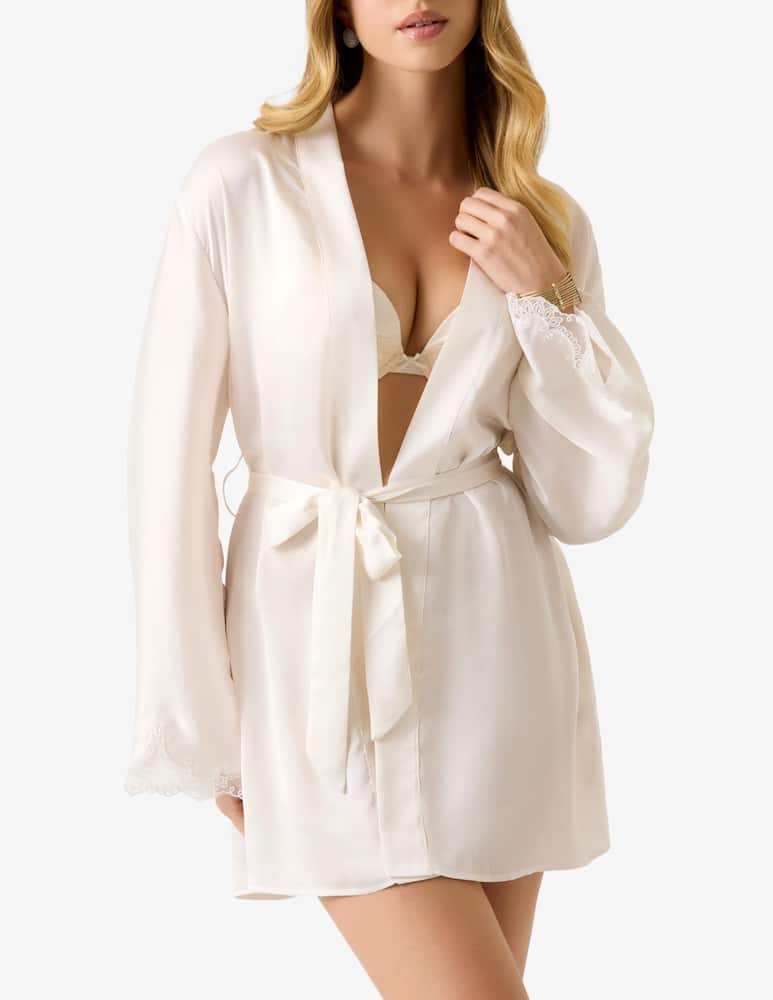 Guess Kimono corto satin Helen - immagine 1 Guess Kimono corto satin Helen - immagine 1