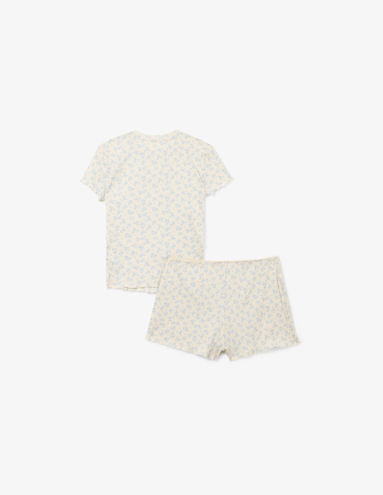 rinascente Guess Camille floral t-shirt and shorts