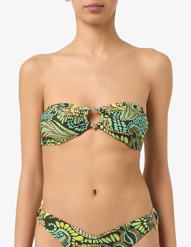 rinascente Guess Bandeau bikini with ring detail