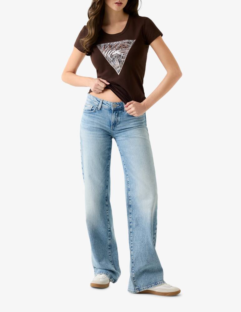 rinascente Guess T-shirt triangolo zebra