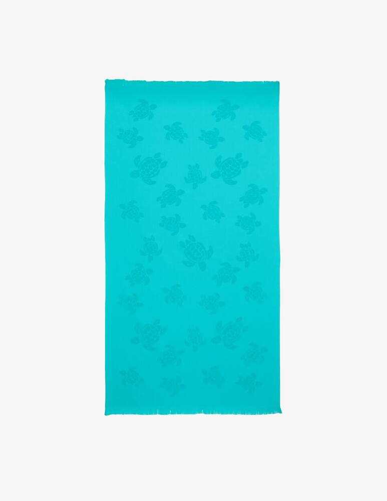 rinascente Vilebrequin Turtles jacquard beach towel