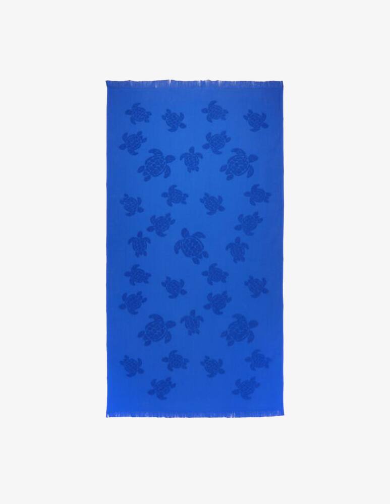 rinascente Vilebrequin Turtles jacquard beach towel