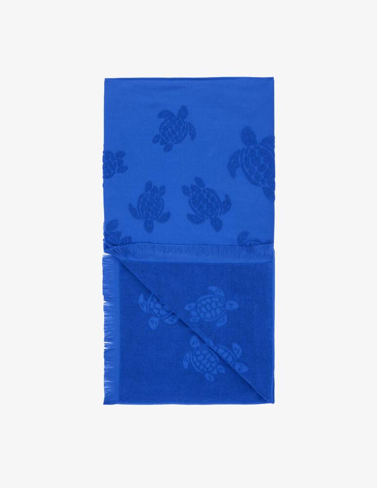 rinascente Vilebrequin Turtles jacquard beach towel