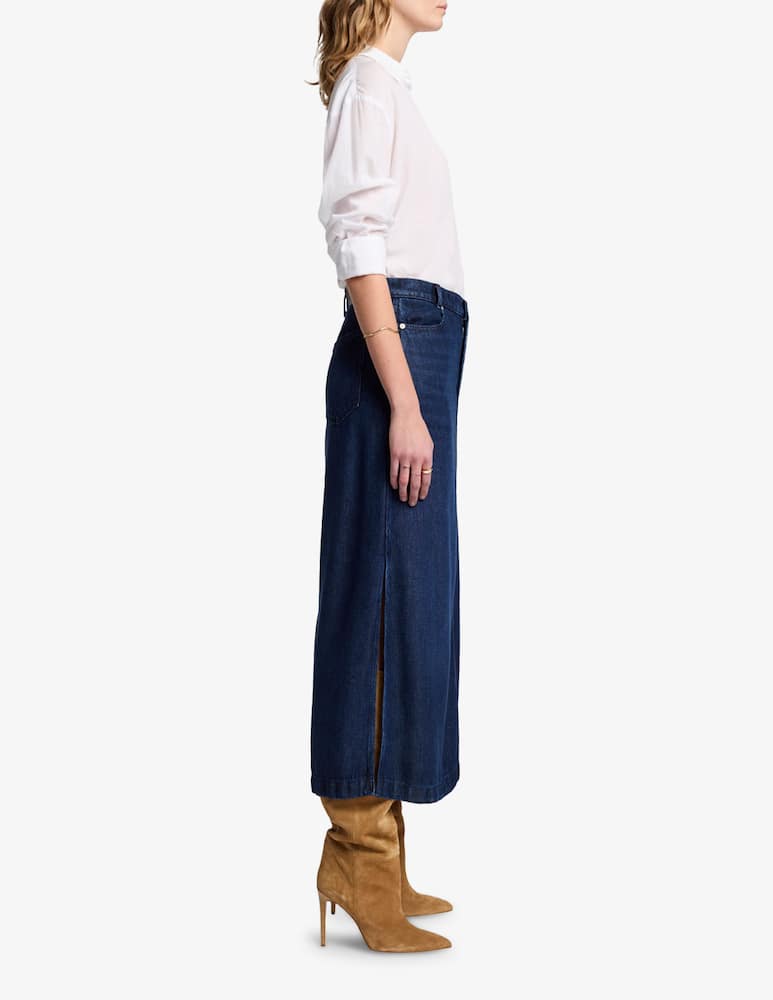 7 For All Mankind Denim midi skirt - picture 4 7 For All Mankind Denim midi skirt - picture 4