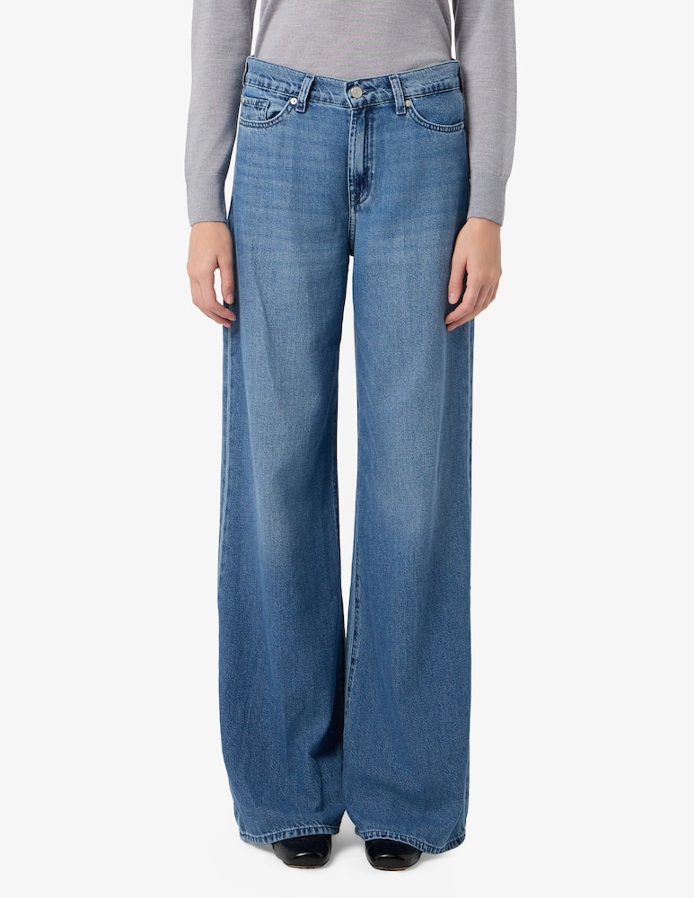 rinascente 7 For All Mankind Lotta wide leg jeans
