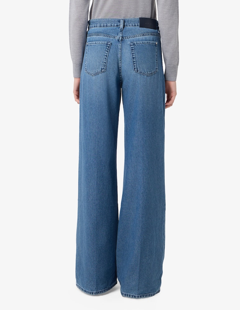 rinascente 7 For All Mankind Lotta wide leg jeans
