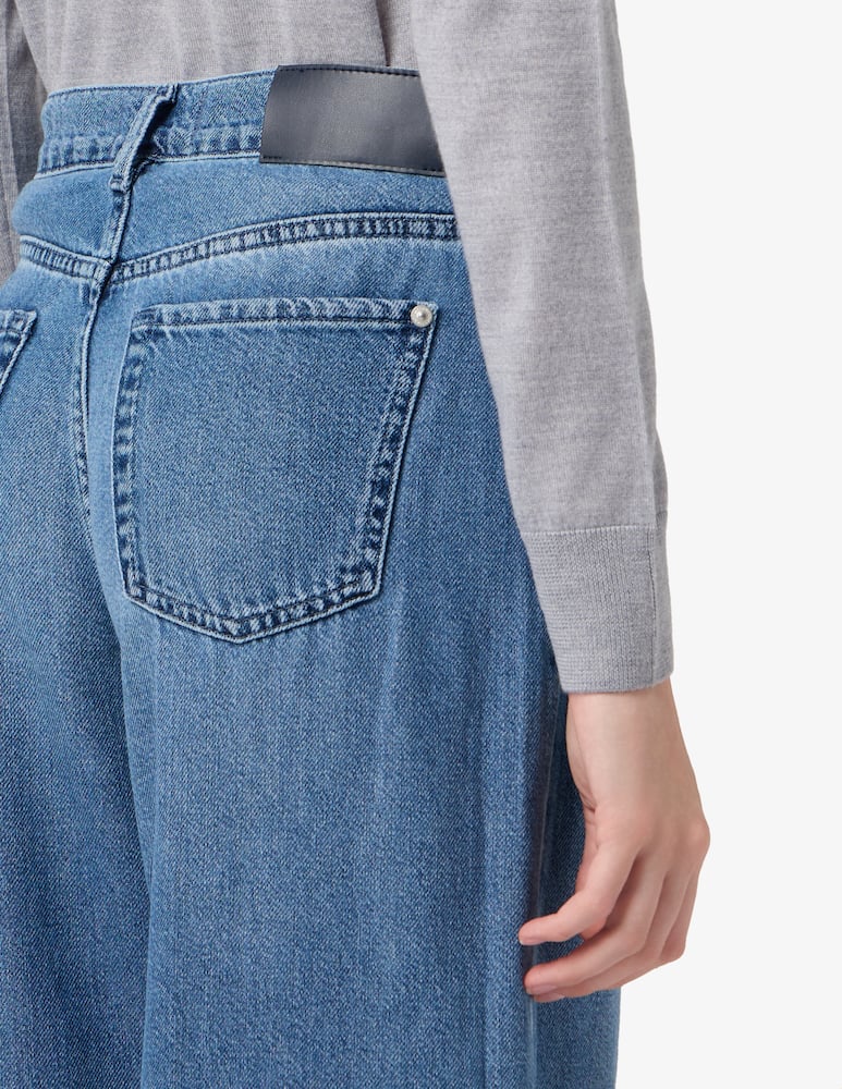 rinascente 7 For All Mankind Lotta wide leg jeans