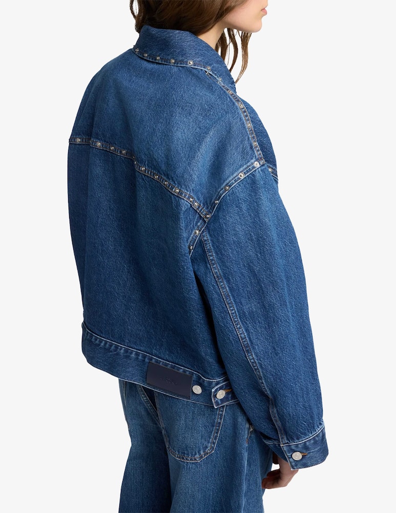 7 For All Mankind Giacca cropped jeans - immagine 4 7 For All Mankind Giacca cropped jeans - immagine 4