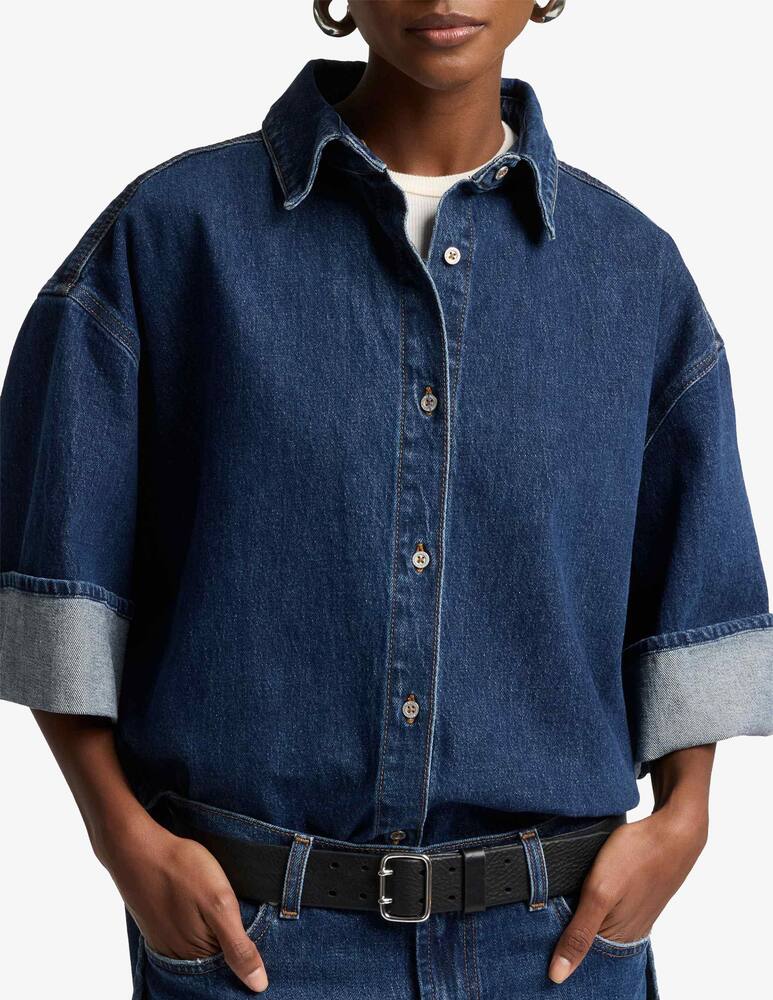 rinascente 7 For All Mankind Nina denim overshirt