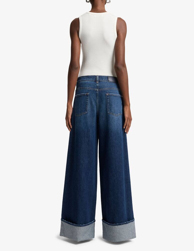 rinascente 7 For All Mankind Marie wide leg jeans