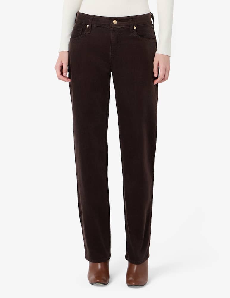 rinascente 7 For All Mankind Calie straight cord trousers