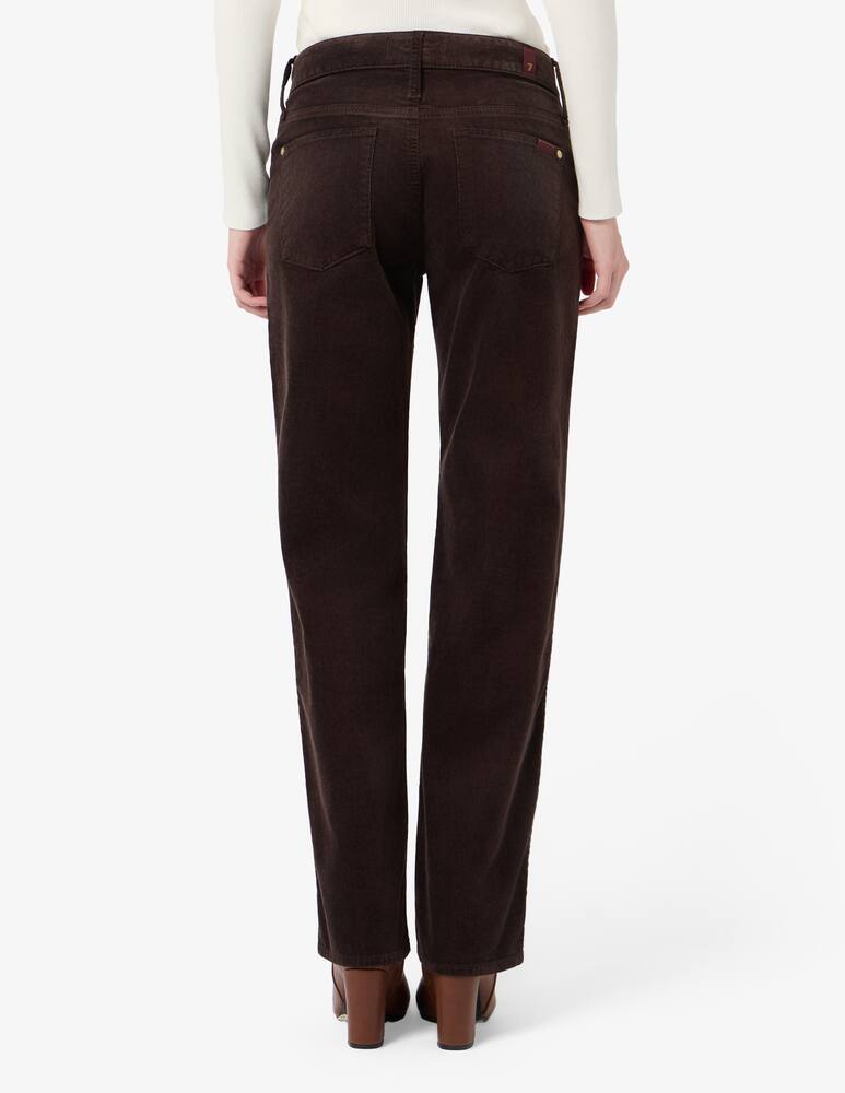rinascente 7 For All Mankind Calie straight cord trousers