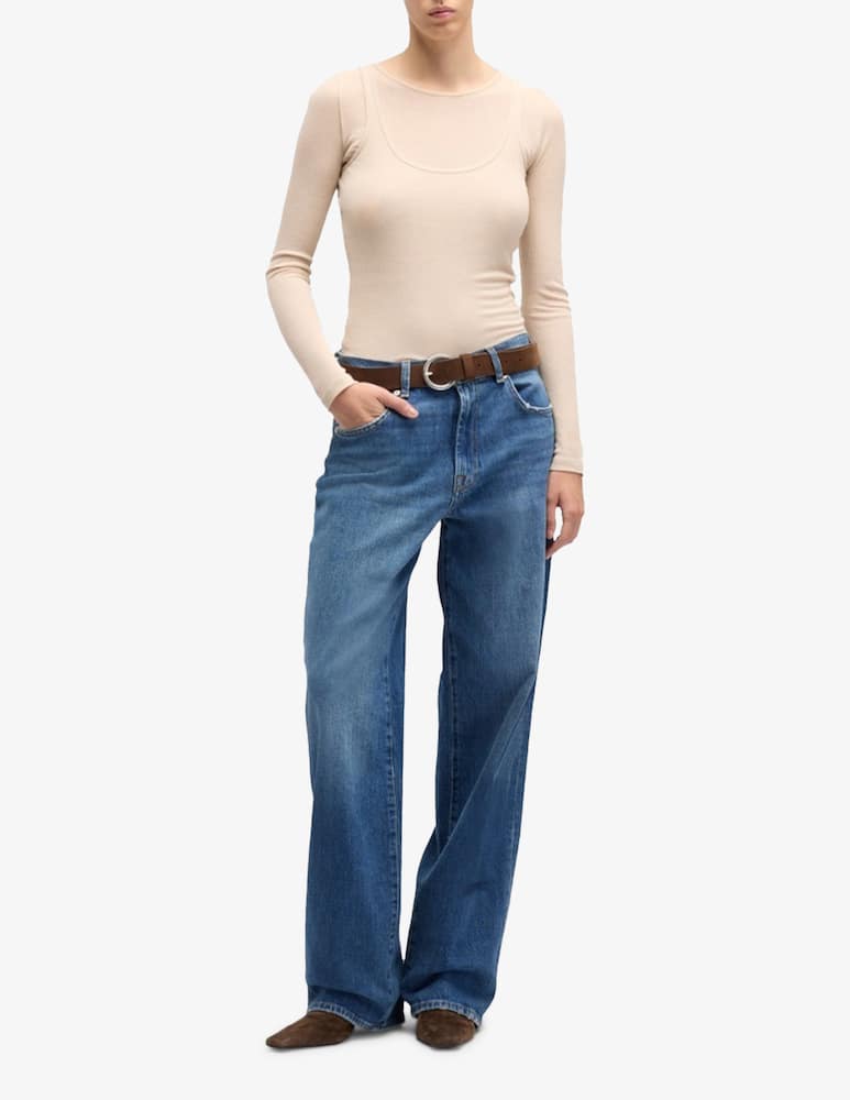 7 For All Mankind Jeans a gamba dritta Stovepipe - immagine 2 7 For All Mankind Jeans a gamba dritta Stovepipe - immagine 2