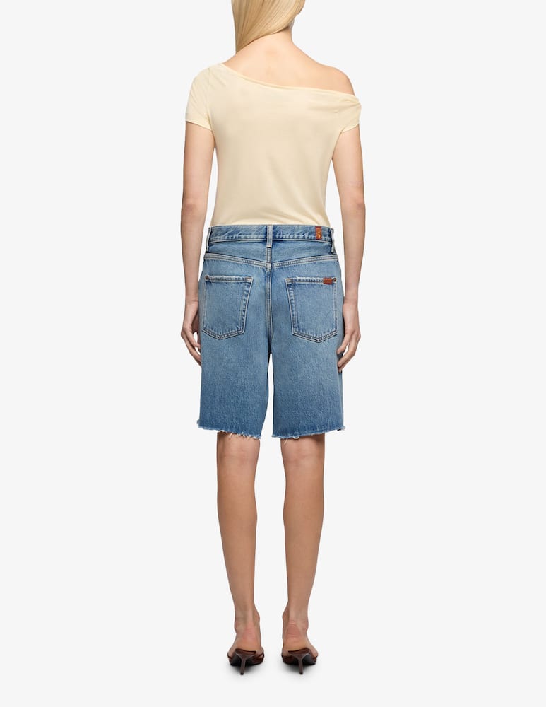 rinascente 7 For All Mankind Lola denim shorts