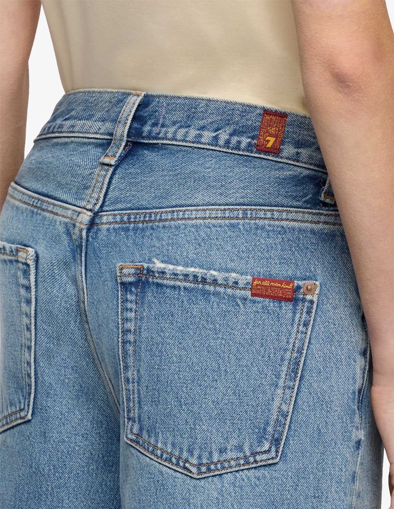 rinascente 7 For All Mankind Lola denim shorts