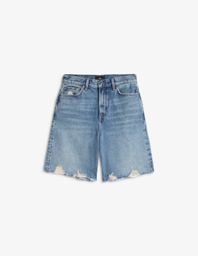 rinascente 7 For All Mankind Lola denim shorts