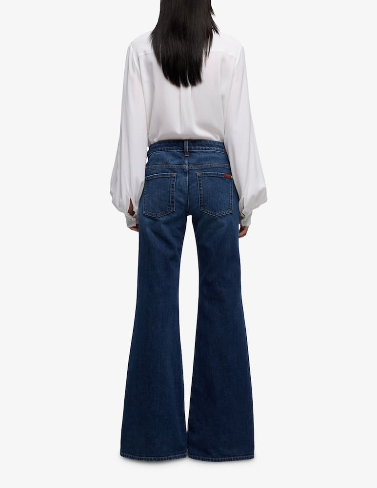 rinascente 7 For All Mankind Jeans flare a vita bassa