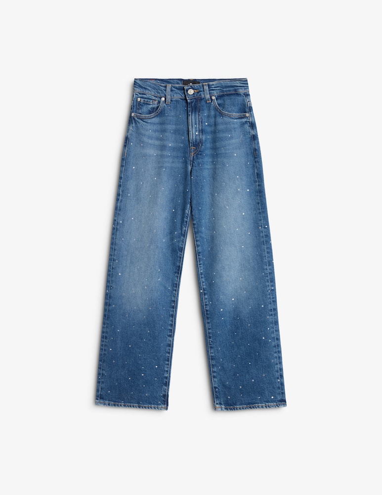 7 For All Mankind Jeans dritti alla caviglia strass - immagine 6 7 For All Mankind Jeans dritti alla caviglia strass - immagine 6