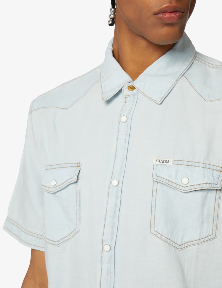 rinascente Guess Camicia maniche corte truckee 