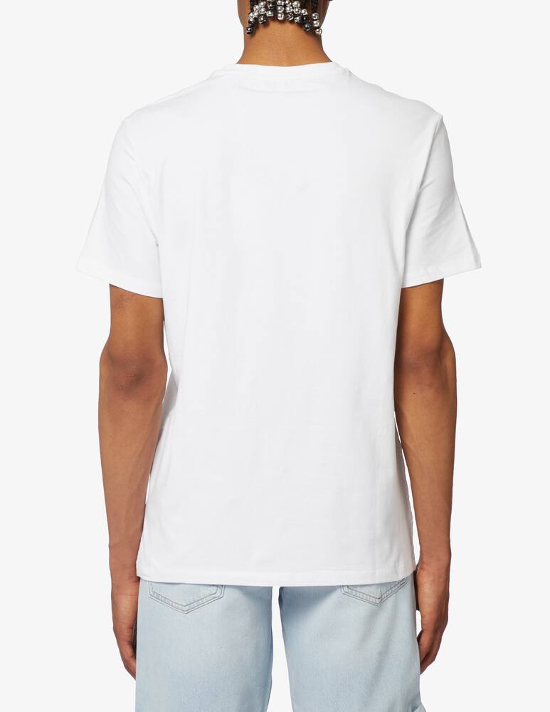 rinascente Guess Shiny gel triangle t-shirt 