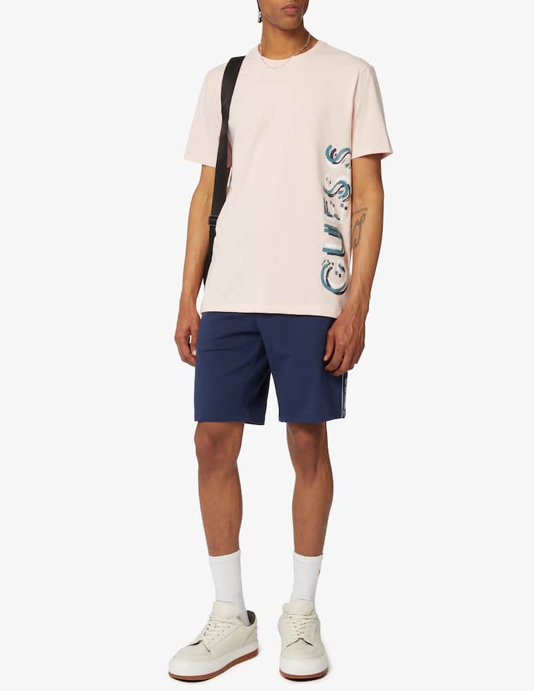 rinascente Guess Vertical logo t-shirt 