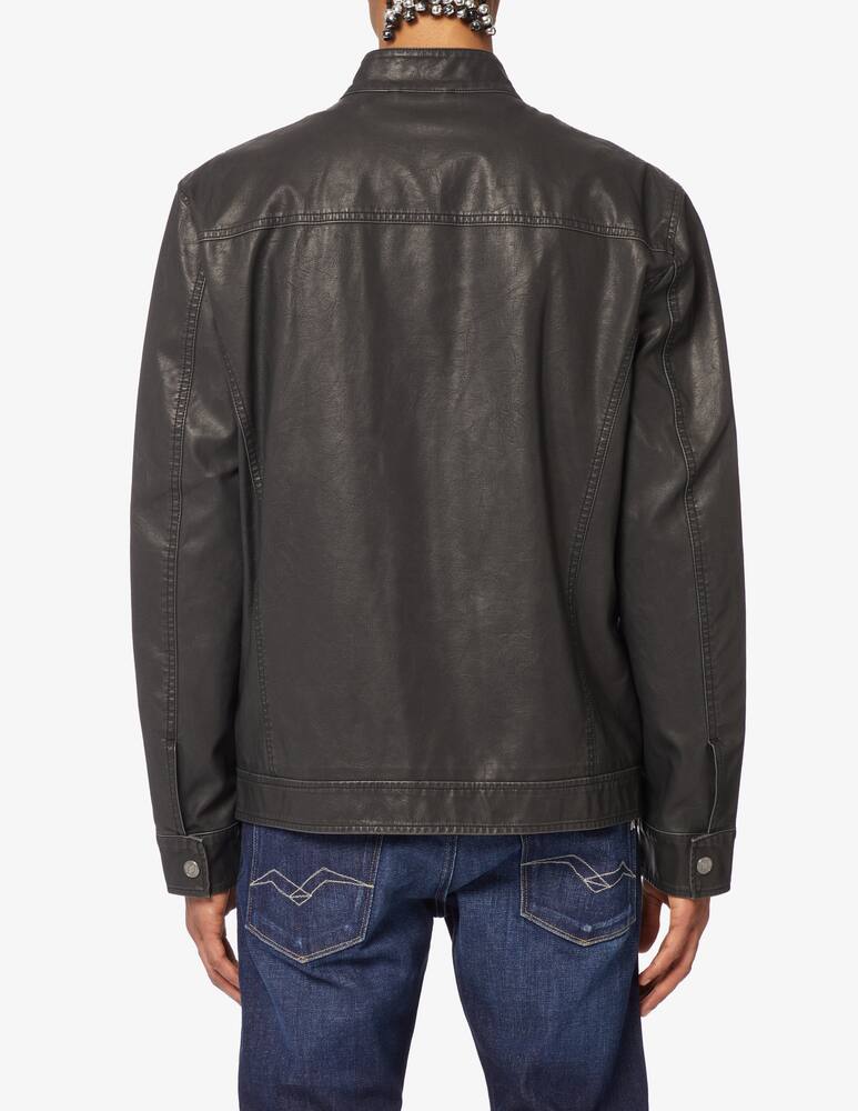 rinascente Guess Giacca biker in pelle sintetica 