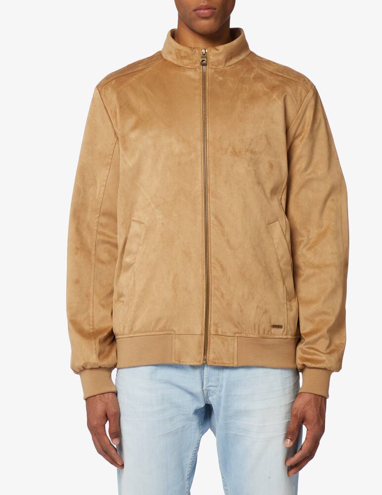 rinascente Guess Faux suede bomber jacket 