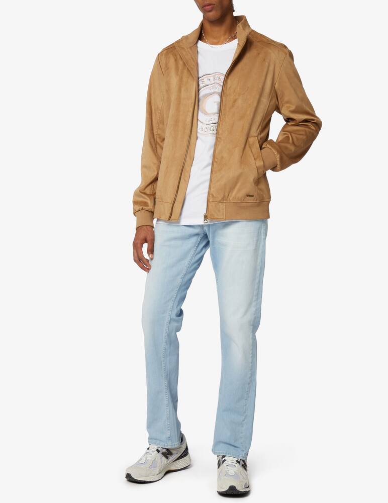 rinascente Guess Faux suede bomber jacket 