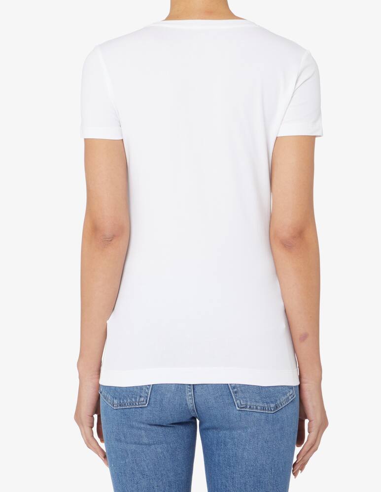 rinascente Guess T-shirt con logo - Bianco