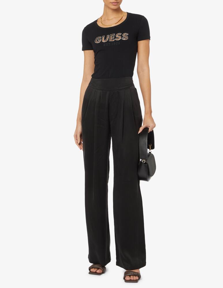 rinascente Guess T-shirt with logo - Black