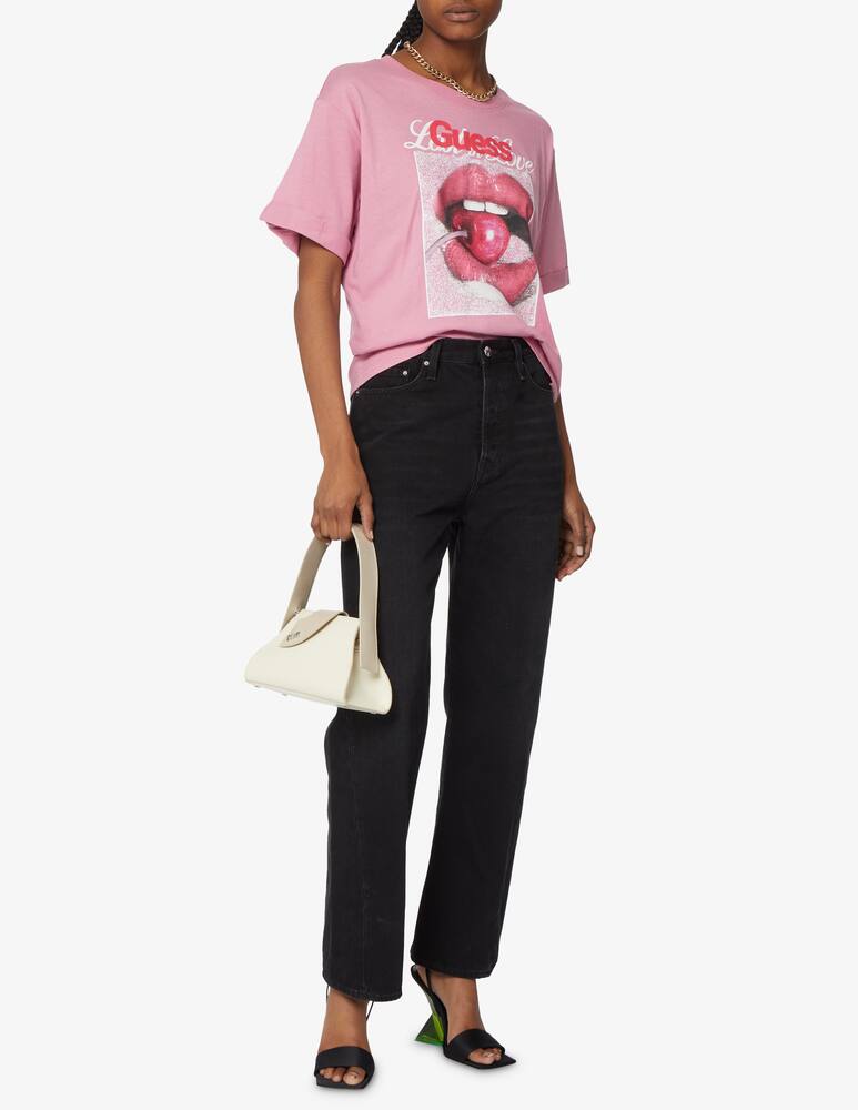 rinascente Guess T-shirt in cotone - Rosa