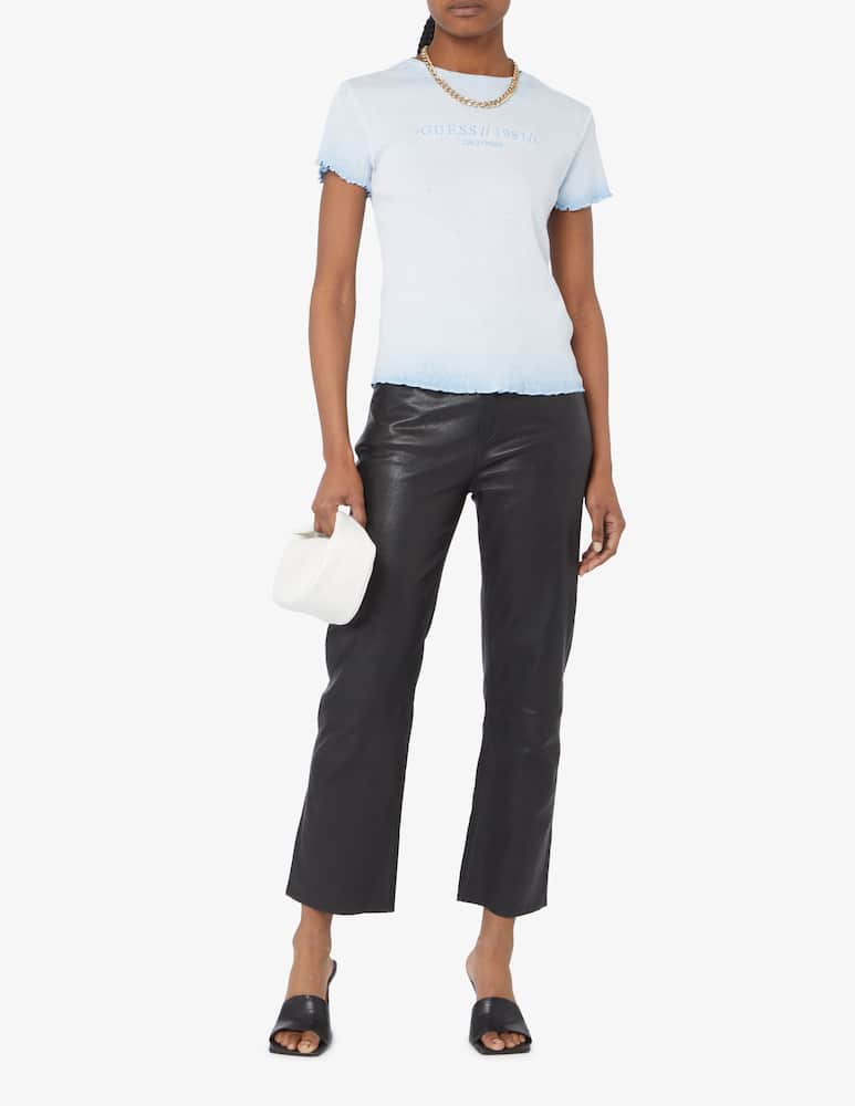 Guess Cotton t-shirt - Light blue - picture 2 Guess Cotton t-shirt - Light blue - picture 2