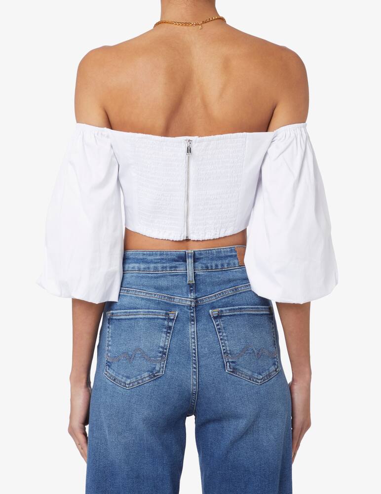 rinascente Guess Top in misto cotone