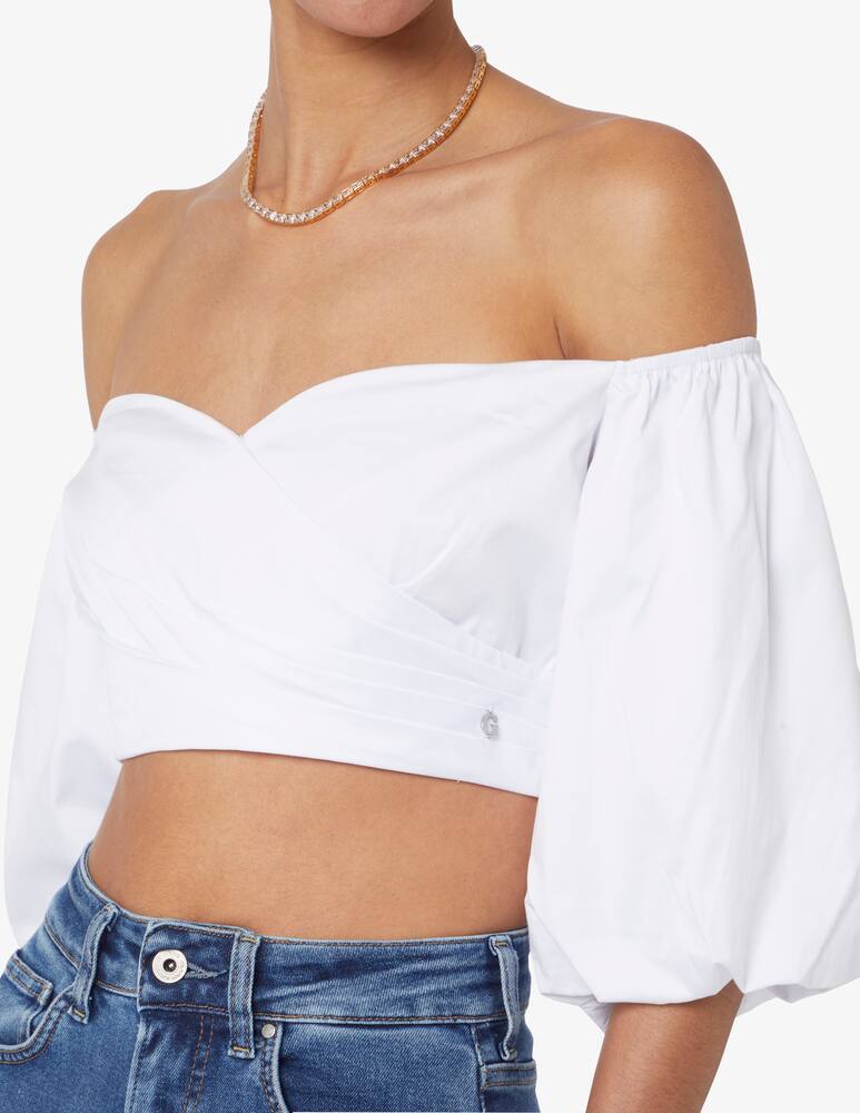 rinascente Guess Top in misto cotone