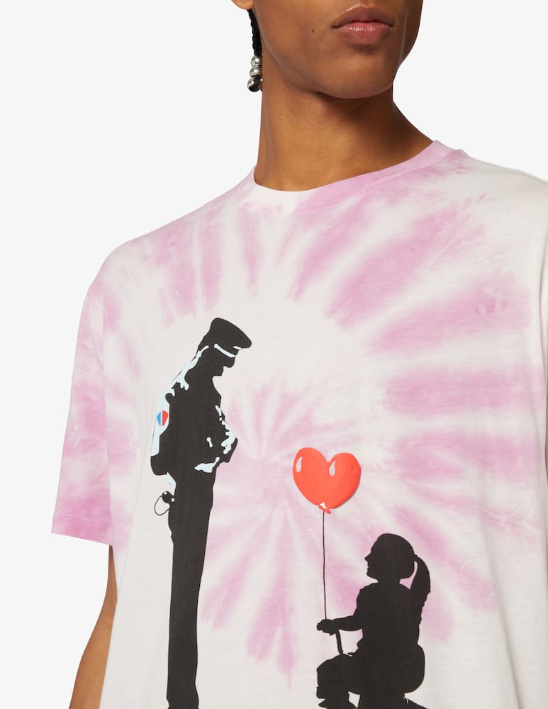 rinascente Guess Maglietta police love balloon