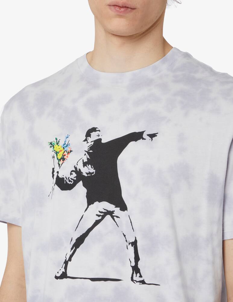 rinascente Guess Flower stencil t-shirt