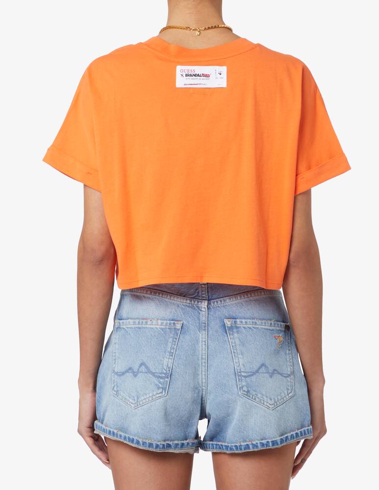 rinascente Guess Cotton t-shirt - Orange