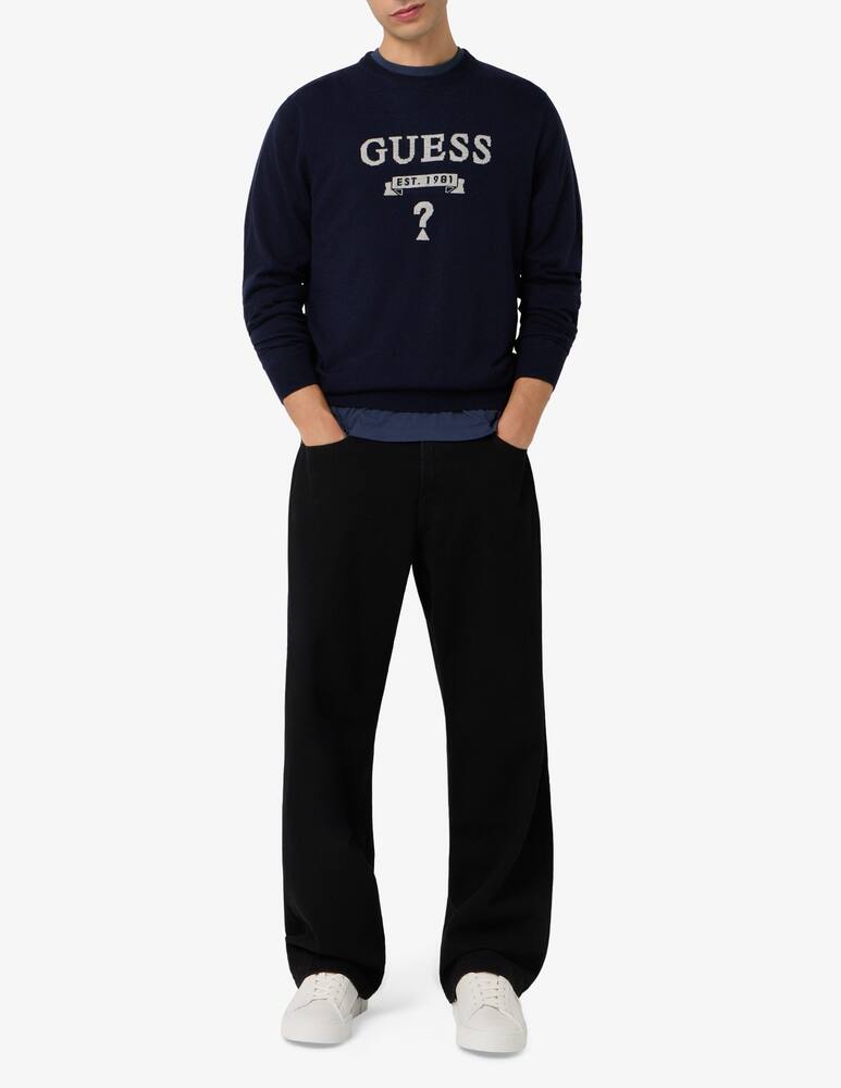 rinascente Guess Maglione con logo basic Hammond