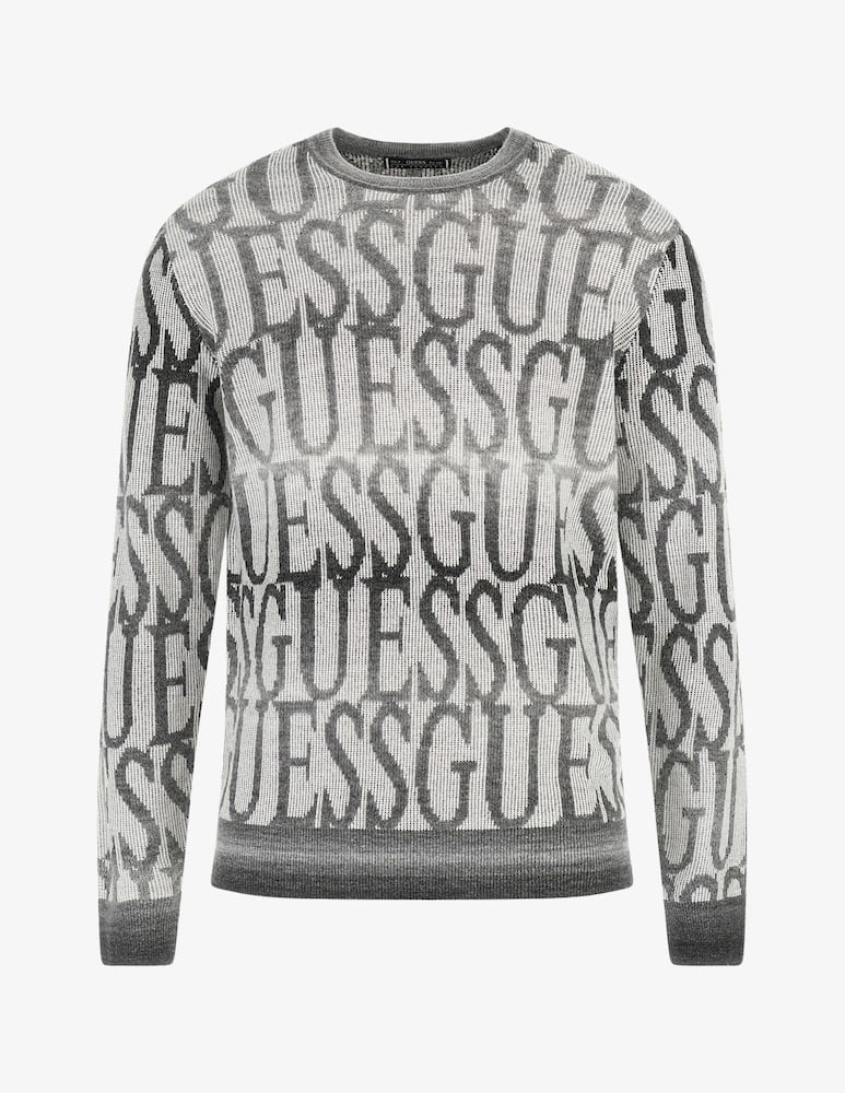 rinascente Guess Logo degrade jumper