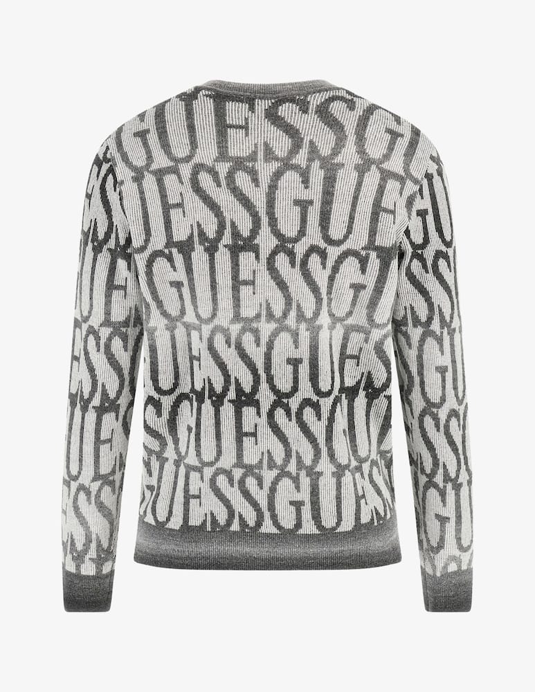 rinascente Guess Logo degrade jumper