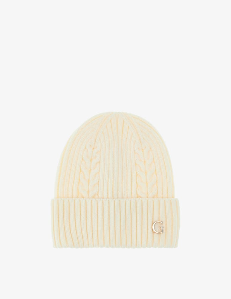 rinascente Guess Knitted beanie with logo