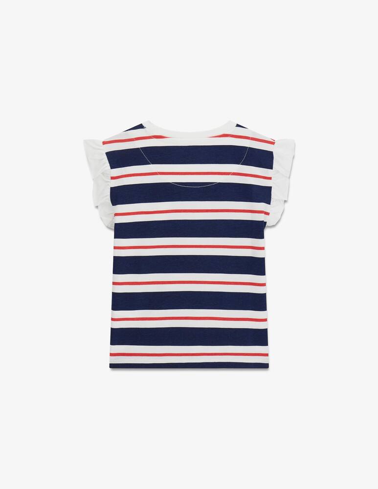 rinascente Guess T-shirt a righe con cuore