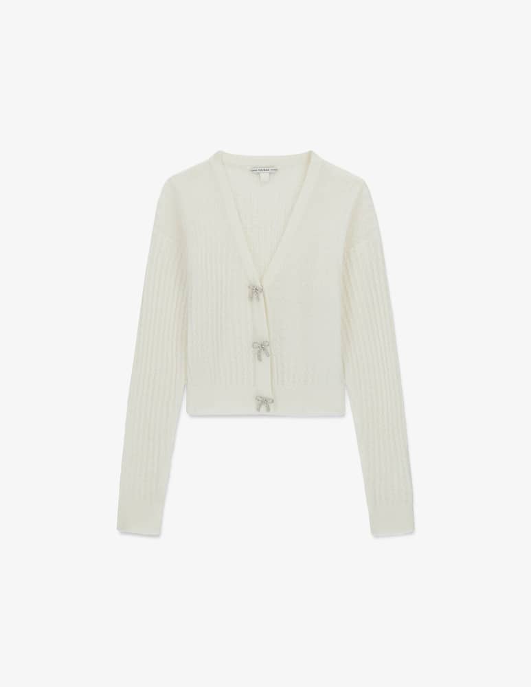 rinascente Guess Ceremony bow cardigan