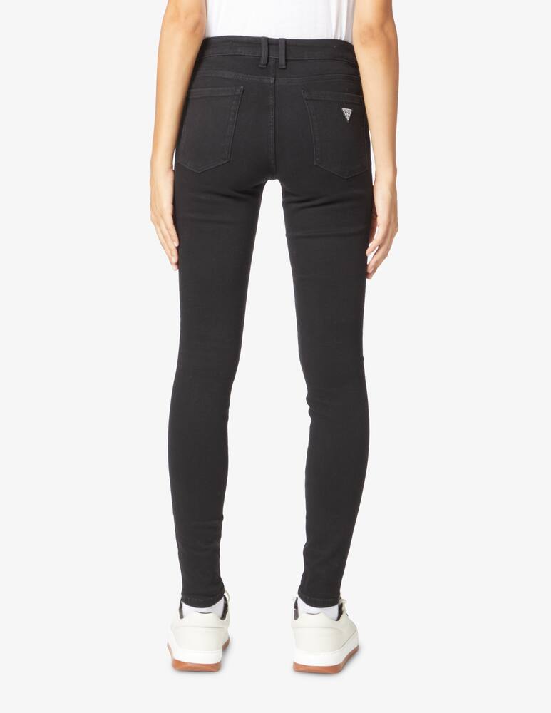 rinascente Guess Pantalone 5 tasche in cotone - Nero