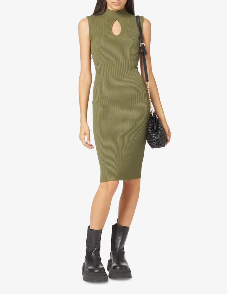 Guess Abito midi - Verde - immagine 1 Guess Abito midi - Verde - immagine 1