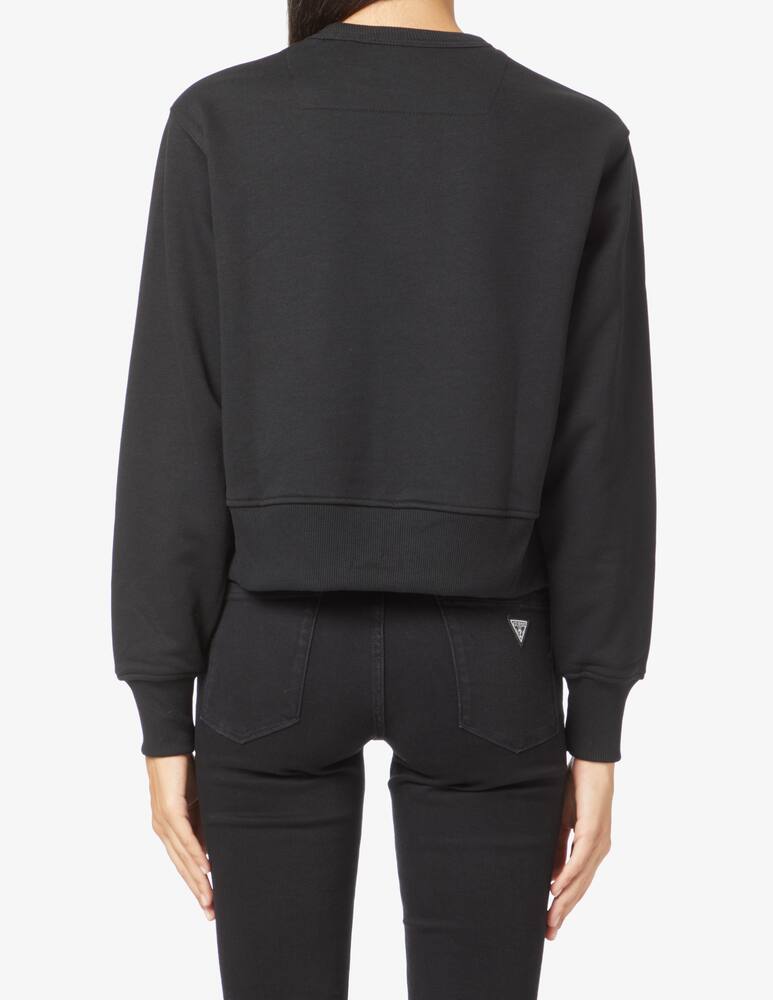 rinascente Guess Felpa in misto cotone - Nero