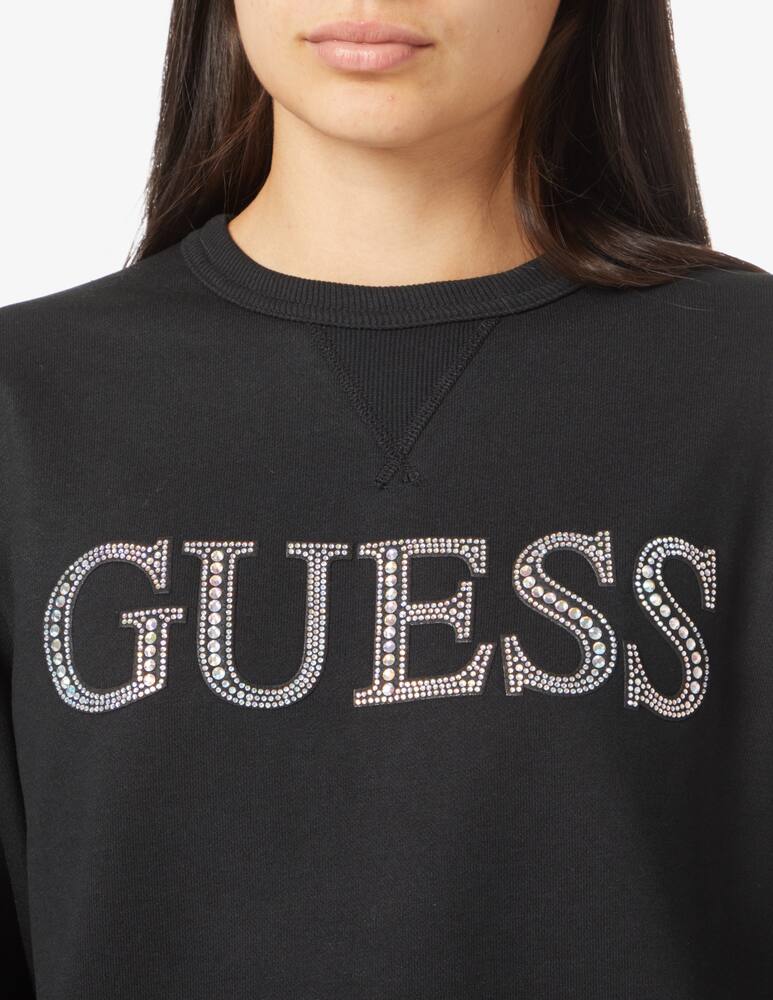 rinascente Guess Felpa in misto cotone - Nero