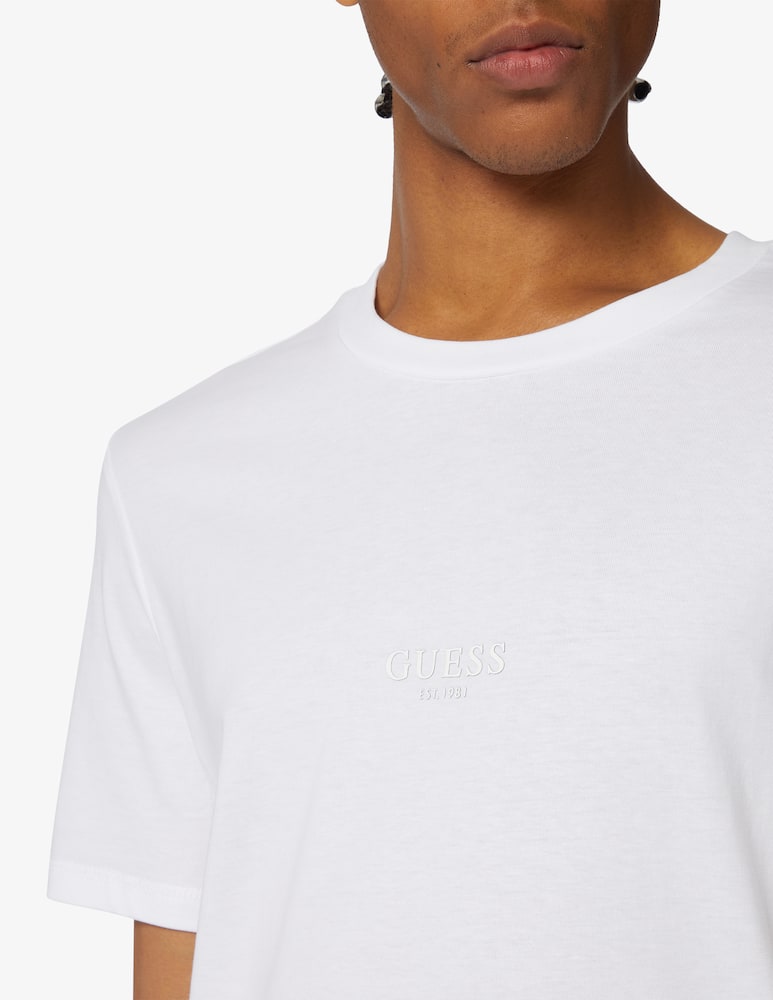 rinascente Guess Maglietta logo centrale 