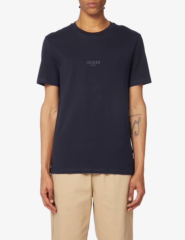 rinascente Guess Central logo t-shirt 